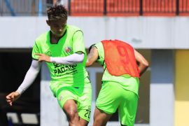 Semen Padang FC bertekad raih poin di Palembang meski tanpa Mofu