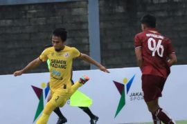 Semen Padang gagal raih kemenangan perdana di kandang Sriwijaya FC