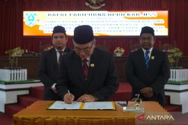 Raperda perubahan APBD Kabupaten HSS Tahun 2022 disetujui bersama