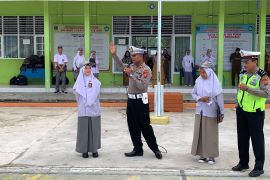 Polres Agam sosialisasi tertib lalu lintas ke pelajar