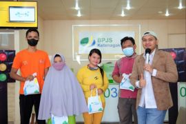 Meriahkan Hari Pelanggan Nasional, BPJS Ketenagakerjaan Sampit manjakan peserta
