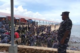 Komando Armada III gelar gerakan nasional laut bersih di Sorong