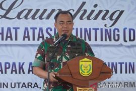 TNI Kalsel ikut tangani 30 persen kasus stunting