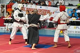 Dua Atlet Perkemi Kendari Raih Kemenagan Perdana Kejurnas Shorinji Kempo di Solo