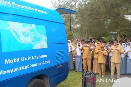 DPK Kalbar tingkatkan pemahaman kearsipan pada siswa SMA di Sambas