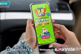 Watsons gelar festival belanja online "9.9 Super Sale"