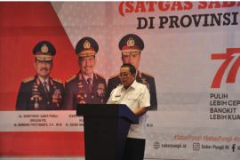 Wabup Waykanan hadiri kegiatan sosialisasi perpres tentang satgas saber pungli