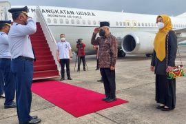 Wapres Ma'ruf Amin bertolak ke Balikpapan resmikan Pembukaan Haornas ke-39 2022