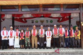 Polres bersama masyarkat Tanah Laut gelar Kirab Merah Putih