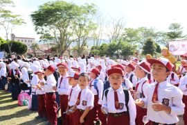 Ribuan murid SD se Aceh Tengah ikuti peringatan HKGN