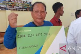 Dinas Perikanan: 223 nelayan Kabupaten Bangka Tengah terima premi BPJAMSOSTEK