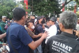 Satu orang diamankan terkait ketegangan antar massa dalam unjuk rasa di Jakarta