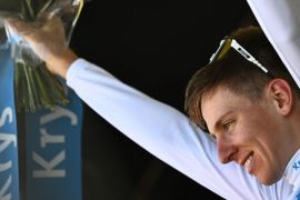 Tadej Pogacar juarai Grand Prix Balap Sepeda Montreal