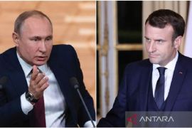 Presiden Rusia dan Prancis saling tuding soal keamanan PLTN Zaporizhzhia Ukraina