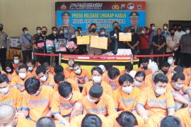 Polresta Sidoarjo tangkap 73 tersangka penyalahgunaan narkoba