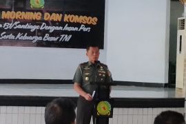 Danrem 131 Santiago: Media berperan informasikan capaian ke masyarakat