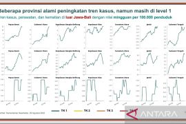 Kemenkes: Tujuh provinsi luar Jawa-Bali alami tren peningkatan kasus COVID-19