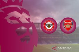 Liga Inggris - Arsenal kembali ke puncak usai menang 3-0 atas Brentford