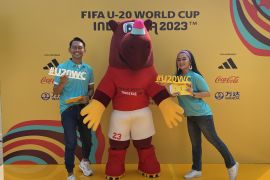 Badak Jawa bernama "Bacuya" jadi maskot Piala Dunia U-20 di Indonesia