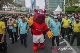 Badak Jawa maskot Piala Dunia U-20 2023 di Indonesia