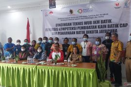 Bimtek diharapkan mampu tingkatkan kompetensi pegiat usaha batik