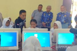 Bupati Asahan tinjau pelaksanaan ANBK SLTP