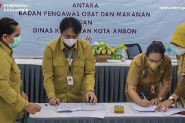 BPOM dan Dinkes Ambon MoU pengawasan obat dan makanan