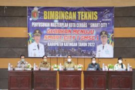 Jaringan internet serat optik di Katingan telah terpasang sepanjang 162 Km