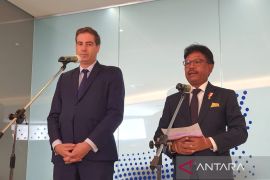 Menkominfo Johnny G.Plate bertemu Mendag Prancis bahas sektor transformasi digital