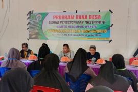 Perempuan Desa Takkalala Luwu Utara ikut pelatihan buat keripik ikan