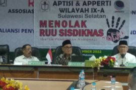 Aptisi dan Apperti Sulsel tolak RUU Sisdisnas karena merugikan dosen PTS