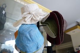 Hasil olahan serat nanas IKM binaan PLN NTB hadir di pameran Kriyanusa 2022