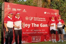 Peserta "World Tourism Day Golf Challenge" nikmati pengalaman digital