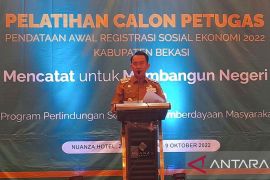 Pemkab Bekasi dukung kegiatan pendataan Regsosek 2022