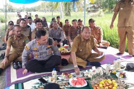 Plt Bupati dan Kapolres Langkat hadiri "Jamu Sawah" di Desa Selotong