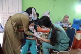 Sebanyak 15.227  anak di Bangka Tengah sudah disuntik vaksin dosis kedua