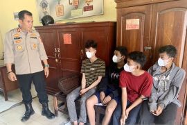 Anggota geng motor dibekuk polisi