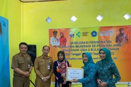 PKK Jambi ajak warga bawa anak untuk imunisasi campak rubella