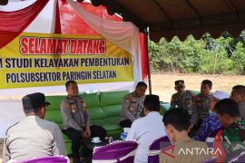 Kapolres harapkan pembentukan Polsubsektor Parsel diterima pemerintah pusat