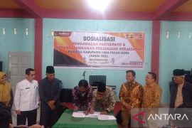 Bawaslu Limapuluh Kota kerjasama dengan Kemenag untuk tingkatkan pengawasan partisipatif