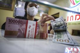 Nilai tukar Rupiah pada Rabu pagi melemah jadi Rp15.378 per dolar AS