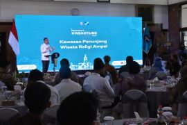 Desain Wisata Religi Ampel dipamerkan di Alun-Alun Kota Surabaya