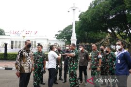 HUT ke-77 TNI akan digelar di Istana Merdeka