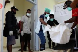 Polisi serahkan 4 jenazah korban mutilasi di Timika