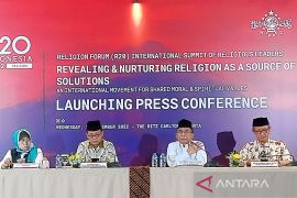 KTT R20 libatkan agama-agama besar dunia tangani masalah global