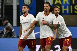 Inter Milan tunduk 1-2 dari AS Roma di San Siro