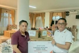 Korban gempa Tapanuli Utara dapat bantuan dari BNI