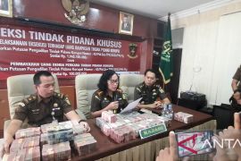 Kejari eksekusi uang rampasan kasus korupsi di Dispenda OKU senilai Rp1,9 miliar