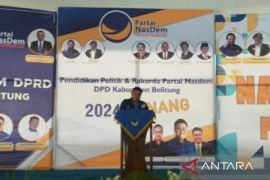 NasDem Belitung ikuti keputusan ketua umum terkait Capres 2024