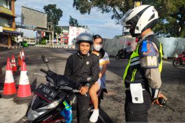 Operasi zebra ratusan pengendara dapat teguran keras dari satlantas